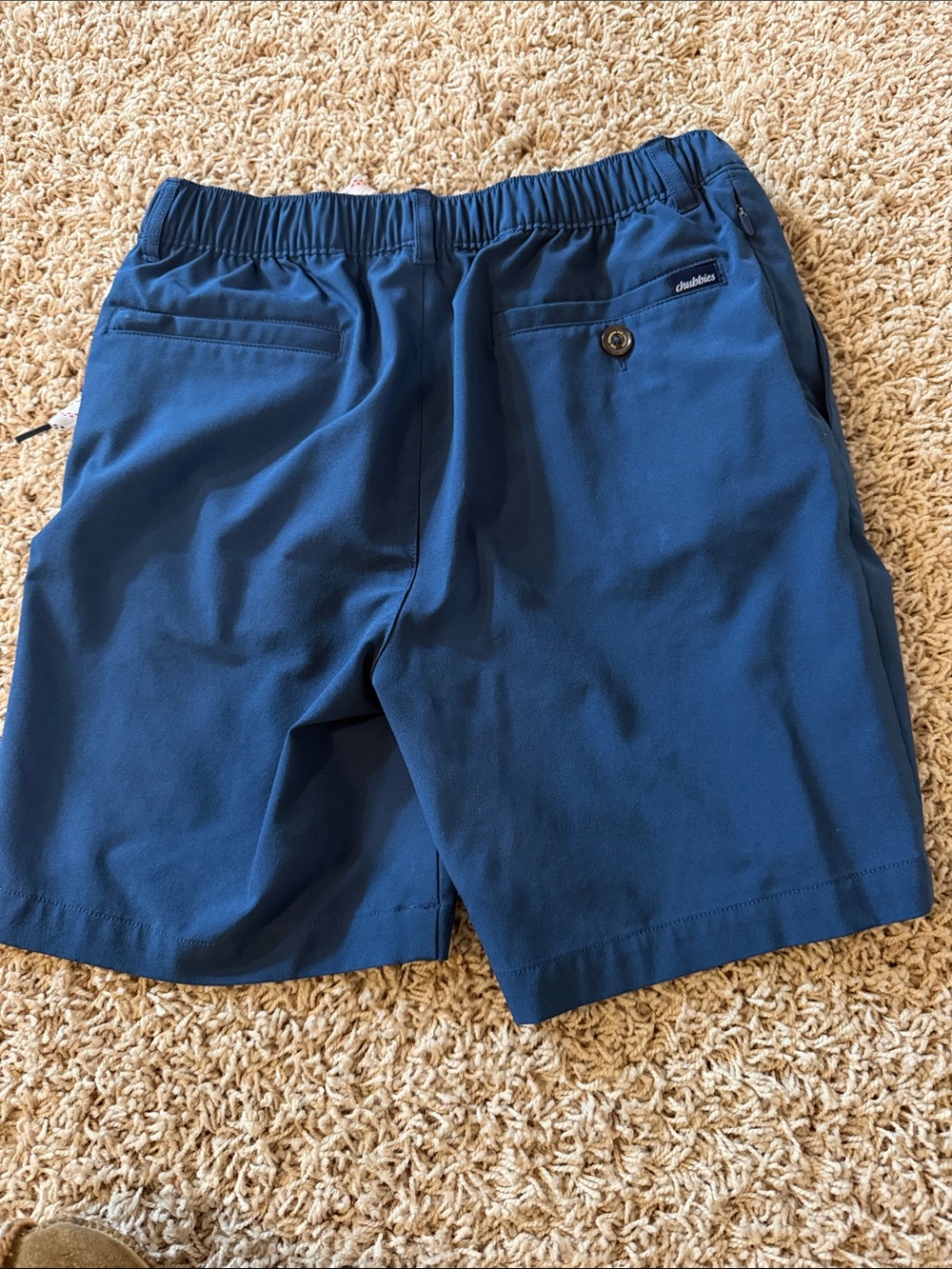 chubbies Deep Blue Boys Elastic-Waist Shorts